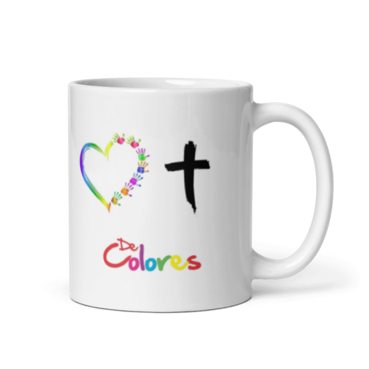 Taza Cristiana “Jesus Loves Me” – Edición De Colores