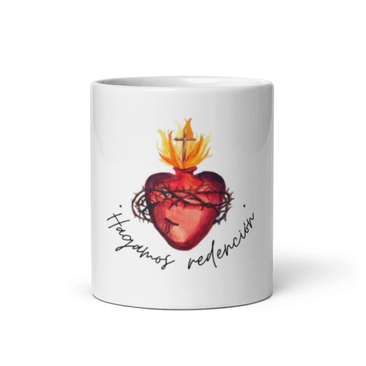 Taza 11oz Sagrado Corazón de Jesús