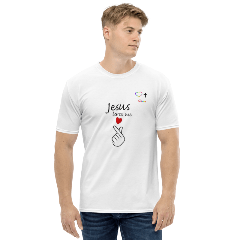 Camiseta Unisex “Jesus Loves Me” – Edición DeColores