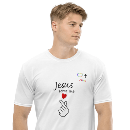Camiseta Unisex “Jesus Loves Me” – Edición DeColores