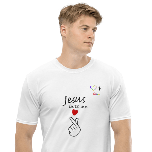 Camiseta Unisex “Jesus Loves Me” – Edición DeColores