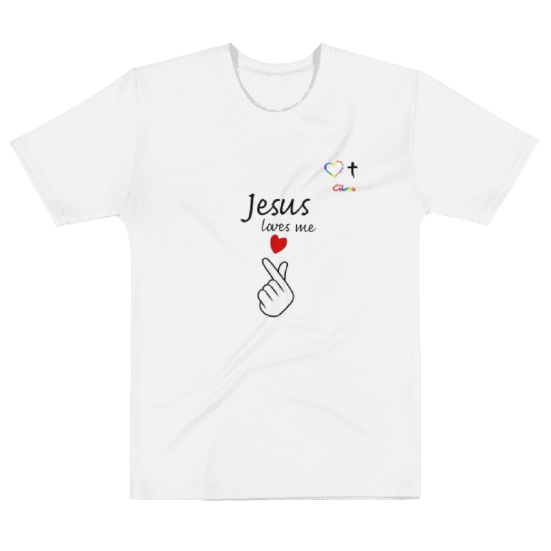 Camiseta Unisex “Jesus Loves Me” – Edición DeColores