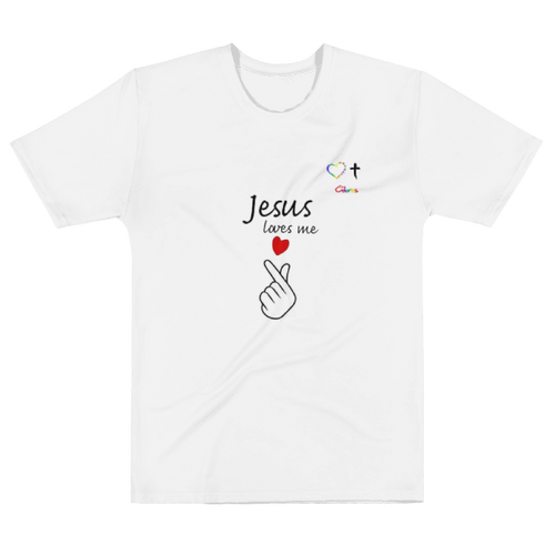 Camiseta Unisex “Jesus Loves Me” – Edición DeColores